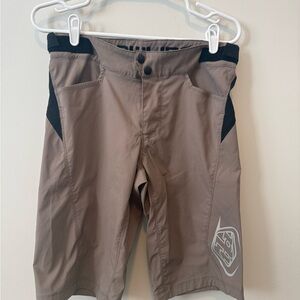 Troy Lee Design’s Men's Tan and Black Shorts